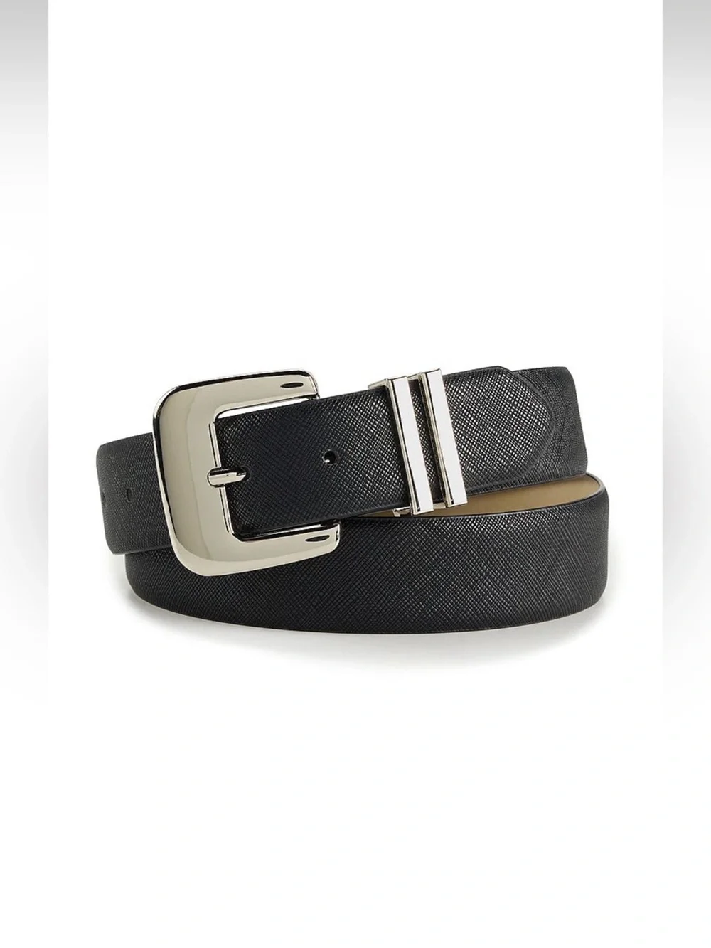 NWT Nine West Women's Black Belt Sz M